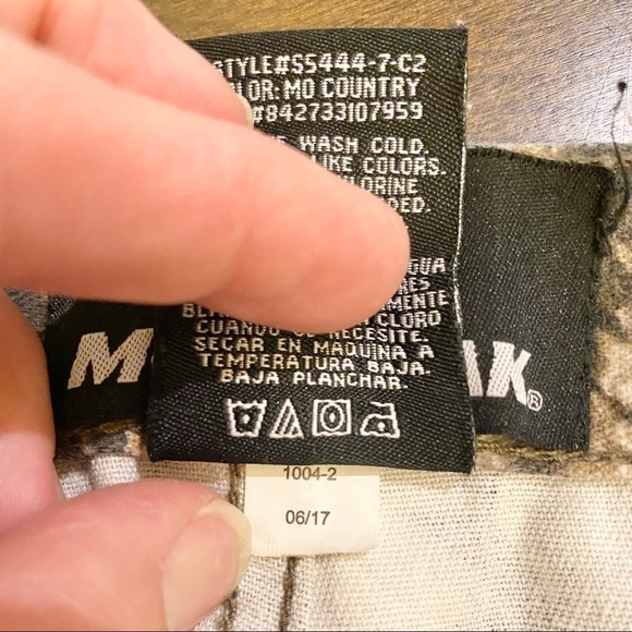 Mossy Oak Cargo Camo Mens Pants XXL (44-46) Walking Hiking Fishing Hunting Sport - Picture 9 of 12